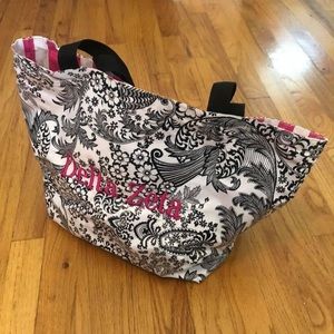 Delta Zeta Monogrammed Tote